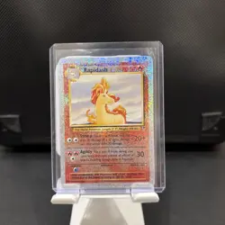 Pokemon TCG Rapidash 60/110 Legendary Collection Reverse Holo Vintage 2002 MP - Image 1