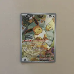 Eevee SVP 173 Holo Pokemon Black Star ETB Promo Prismatic Evolutions NM - Image 1