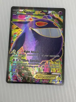 Gengar EX (114 Full Art) 114/119 XY - Phantom Forces Holo Pokemon - Image 3