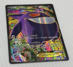 Gengar EX (114 Full Art) 114/119 XY - Phantom Forces Holo Pokemon - Image 4