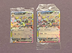 Pokemon TCG Prismatic Evolutions Umbreon EX Stamped Promo ART SEALED x2 - Image 3