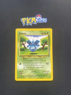 Pokemon TCG Pineco Neo Discovery 61/75 Regular MP. - Image 1