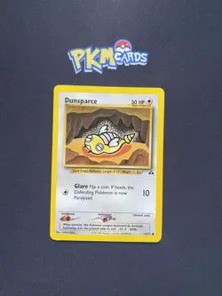 Pokemon TCG Dunsparce Neo Discovery 54/75 Regular MP. - Image 1