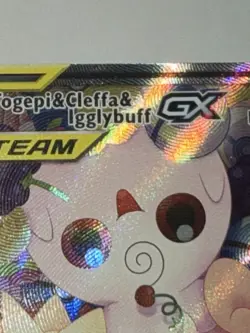 Pokemon Togepi & Cleffa & Igglybuff GX 143a/236 Alt Art Promo Tag Team NM-Mint - Image 2