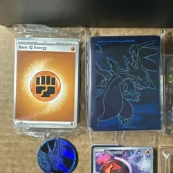 *NO PACKS- Contents+Promo of Pokemon TCG Phantasmal Flames Mega Charizard EX UPC - Image 3