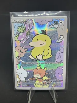 Ditto Psyduck 25 - After Skool Hobby V2 Genetic Mystery - Pokemon Fan Art HOLO - Image 1