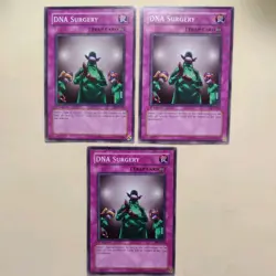 x3 Yugioh! DNA Surgery PSV-026 1st Ed LP/LP/MP - Image 2