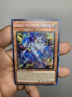 Yugioh! Diabellze the Original Sinkeeper - LEDE-EN012 - Secret Rare - 1st Ed M - Image 1