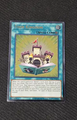 YGO Toon Kingdom Ultimate Rare Unlimited NM OTS Tournament Pack 14 OP14-EN002 - Image 1