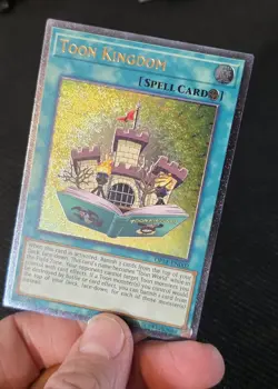 YGO Toon Kingdom Ultimate Rare Unlimited NM OTS Tournament Pack 14 OP14-EN002 - Image 3