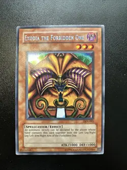 Exodia the Forbidden One DDS-003 Secret Rare Promo Yugioh Near Mint - Image 1