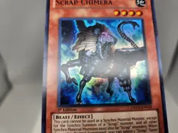 YuGiOh Scrap Chimera DREV-EN019 1st Edition Super Rare LP - Image 2