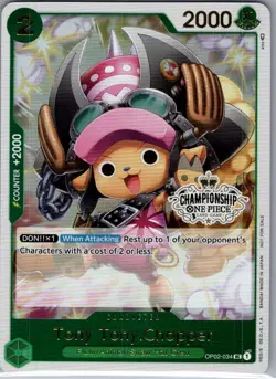 Tony Tony.Chopper Store Championship Participation OP02-034 - One Piece - NM - Image 1