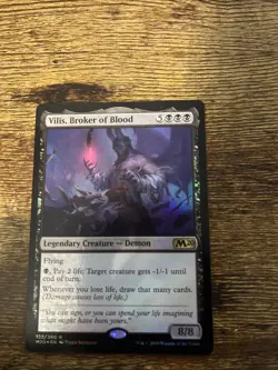 Vilis, Broker of Blood Prerelease Cards Foil - Image 1