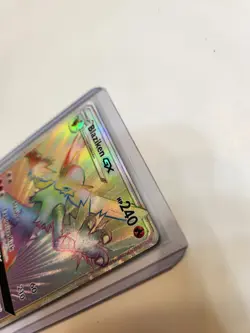 Blaziken GX Rainbow Holo Pokemon Card 170/168 Secret Sm-Celestial Storm - Image 4