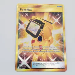 PokeNav - 181/168 - Pokemon Celestial Storm Sun & Moon Secret Rare Card - LP - Image 1