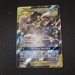 Pokemon TCG Lucario & Melmetal GX SM192 Sun & Moon Promo Holo Card - Image 1