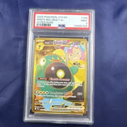 Iono's Bellibolt EX 188/159SV09 Holo Gold Hyper Rare Card PSA 9 MINT - Image 1