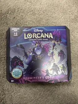 Disney Lorcana Trading Card Game: Illumineer's Quest - Deep Trouble NSIB - Image 1