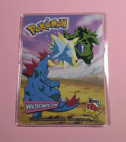 WENDY'S Vital Statistic CHARIZARD Promo POKEMON Laminated 2002 Trading Card 2/15 - Image 2