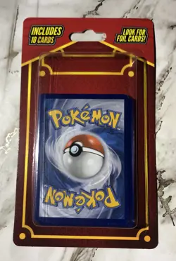 Mystery POKEMON Pack of 10 Cards Sealed UNOPENED 2022 MJ Holding - Image 1