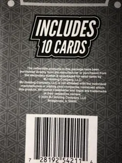 Mystery POKEMON Pack of 10 Cards Sealed UNOPENED 2022 MJ Holding - Image 3