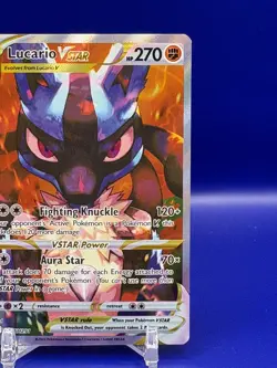 Lucario VSTAR SWSH291 SWSH: Sword & Shield Promo Cards Holo Pokemon TCG - Image 2