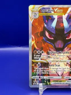 Lucario VSTAR SWSH291 SWSH: Sword & Shield Promo Cards Holo Pokemon TCG - Image 3