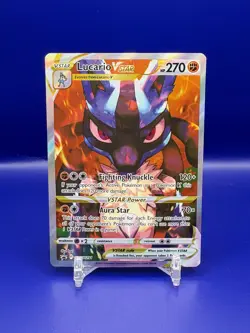 Lucario VSTAR SWSH291 SWSH: Sword & Shield Promo Cards Holo Pokemon TCG - Image 4
