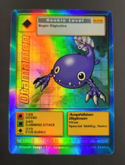 1999 Digimon Otamamon Holo Foil Card #ST-24s - Image 1