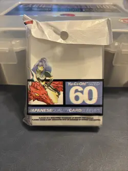 Player's Choice White Card Sleeves Japanese (Yugioh) Sized 60 Pack - Image 1