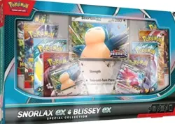 Pokemon Snorlax Ex & Blissey Ex Special Collection Box! Pokemon Cards - Image 2