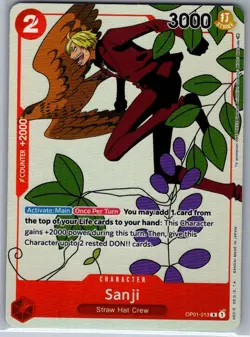 Sanji (Gift Collection 2023) OP01-013 - One Piece Card Game - NM - Image 1