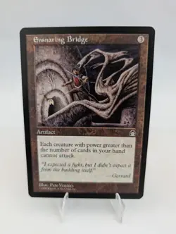 Ensnaring Bridge Stronghold MTG Lightly Played / Near Mint (LP) Magic Artifact - Image 1