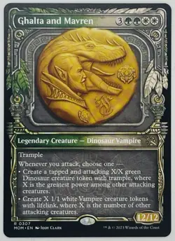 MTG Ghalta and Mavren (Showcase) March of the Machine Regular - Image 1