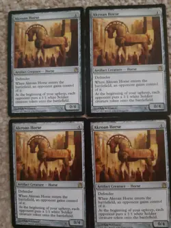 MTG 4 x Akroan Horse - Theros - Image 1