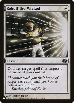 Rebuff the Wicked Regular #PLC 12 | PLST The List | MTG - Image 1