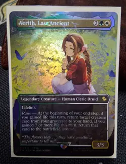 Aerith, Last Ancient (Chocobo Track Foil) Commander: Final Fantasy Foil - Image 1