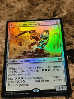 ELECTROSTATIC PUMMELER Magic MTG Kaladesh Foil - Image 1
