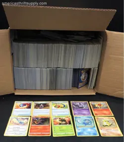 Pokemon Card Bulk Lot 15.6 lbs 3500+ Cards - Image 1