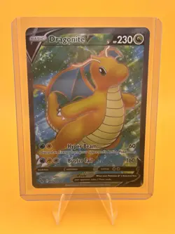 Dragonite V 076/078 Pokemon Go Full Art Ultra Rare Pokemon Card Near Mint! - Image 5
