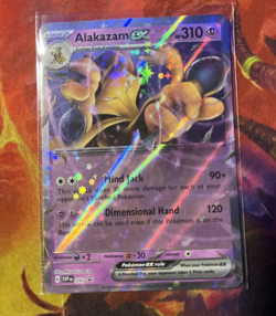 Pokemon TCG Scarlet & Violet 151 SVP EN Alakazam EX 050 Black Star Promo Holo G - Image 1