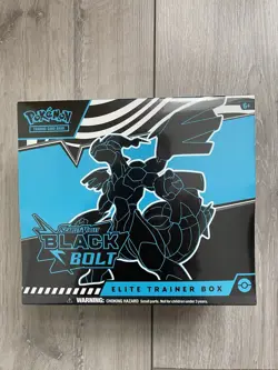 Pokemon TCG Elite Trainer Box ‘Black Bolt’ ETB - Brand New Sealed - Image 1