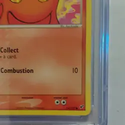 Pokemon Slugma 74/107 EX Deoxys 2005 CGC Pristine 10 Pokemon Card - Image 3