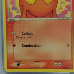 Pokemon Slugma 74/107 EX Deoxys 2005 CGC Pristine 10 Pokemon Card - Image 4