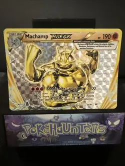 Pokemon Card Machamp BREAK 60/108 Evolutions Holo Rare Played - Image 1