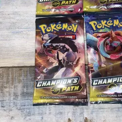 Pokemon TCG: 4X Champion's Path Booster Pack Art Set ✅SEALED✅ - Image 2
