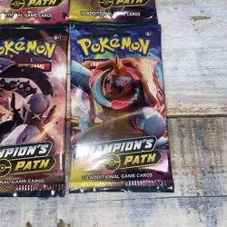Pokemon TCG: 4X Champion's Path Booster Pack Art Set ✅SEALED✅ - Image 3