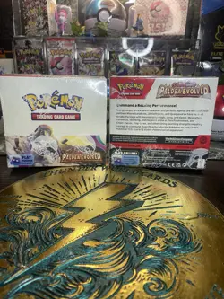 POKEMON: PALDEA EVOLVED BOOSTER BOX ( FACTORY SEALED IN HAND) BRAND NEW IN STOCK - Image 2