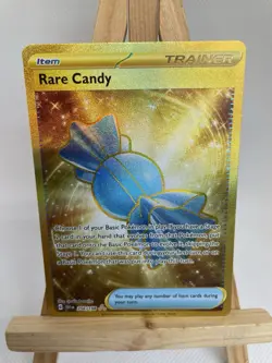 Pokemon TCG - Scarlet Violet- Rare Candy - 256/198 - Holo Gold Hyper Rare - Image 1